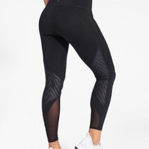 Athleta Precision 7/8‎ Ankle Tight Leggings Black - Picture 2 of 13